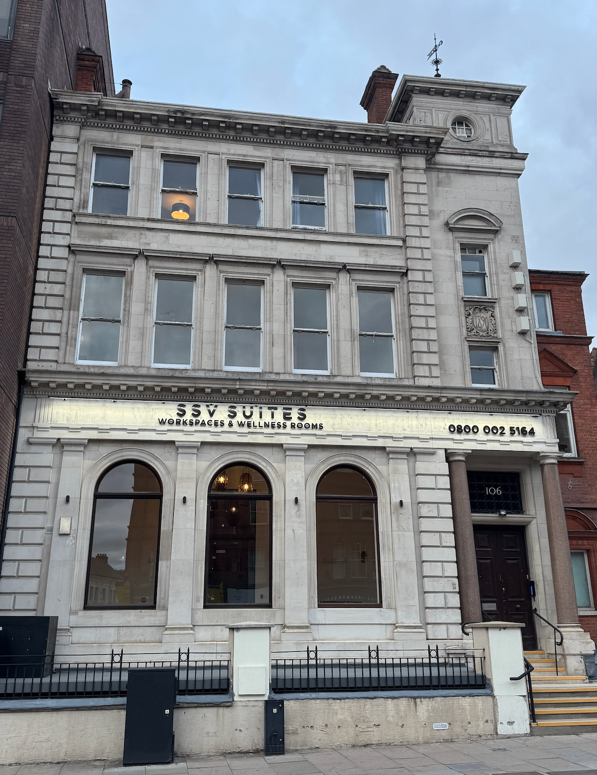 Hampstead — Finchley Road branch — SSV Suites